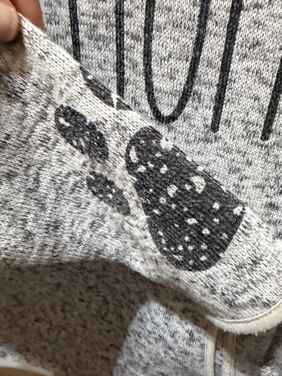 Source Unknown Gray Dog Mom Hoodie - Picture 4 of 5